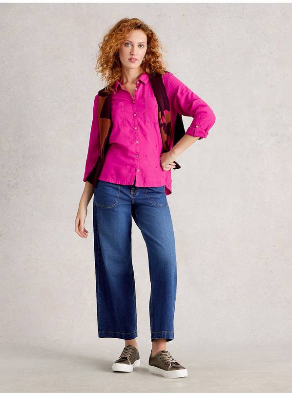 WHITE STUFF Sophie Organic Cotton Shirt 14